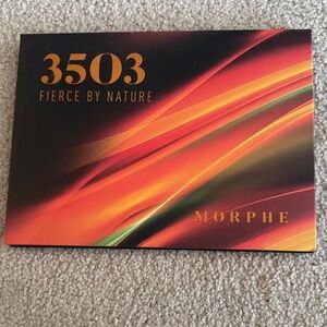 Morphe 3503 Palette - Bold Orange and Black